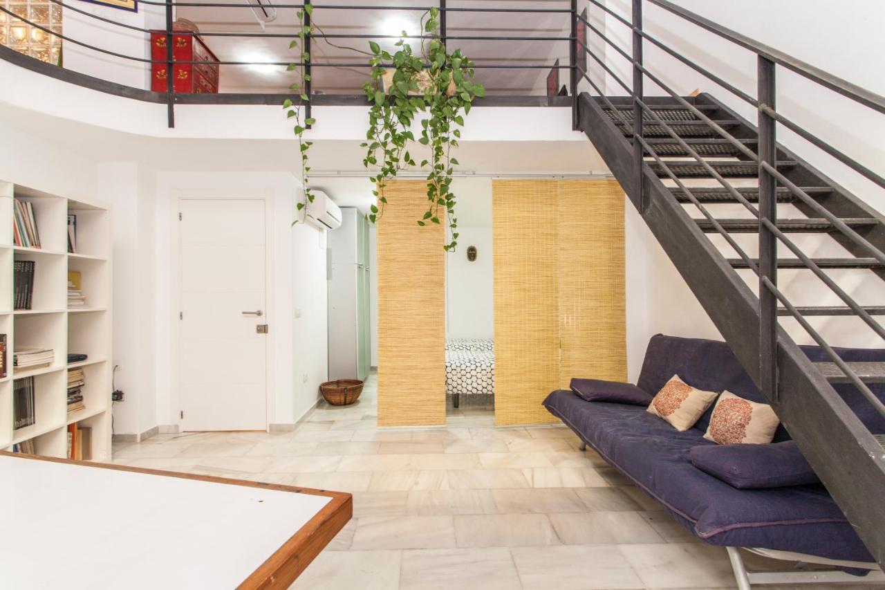 セビリアLf Parking Incluido Amplio Loft En Barrio Santa Cruzアパートメント エクステリア 写真